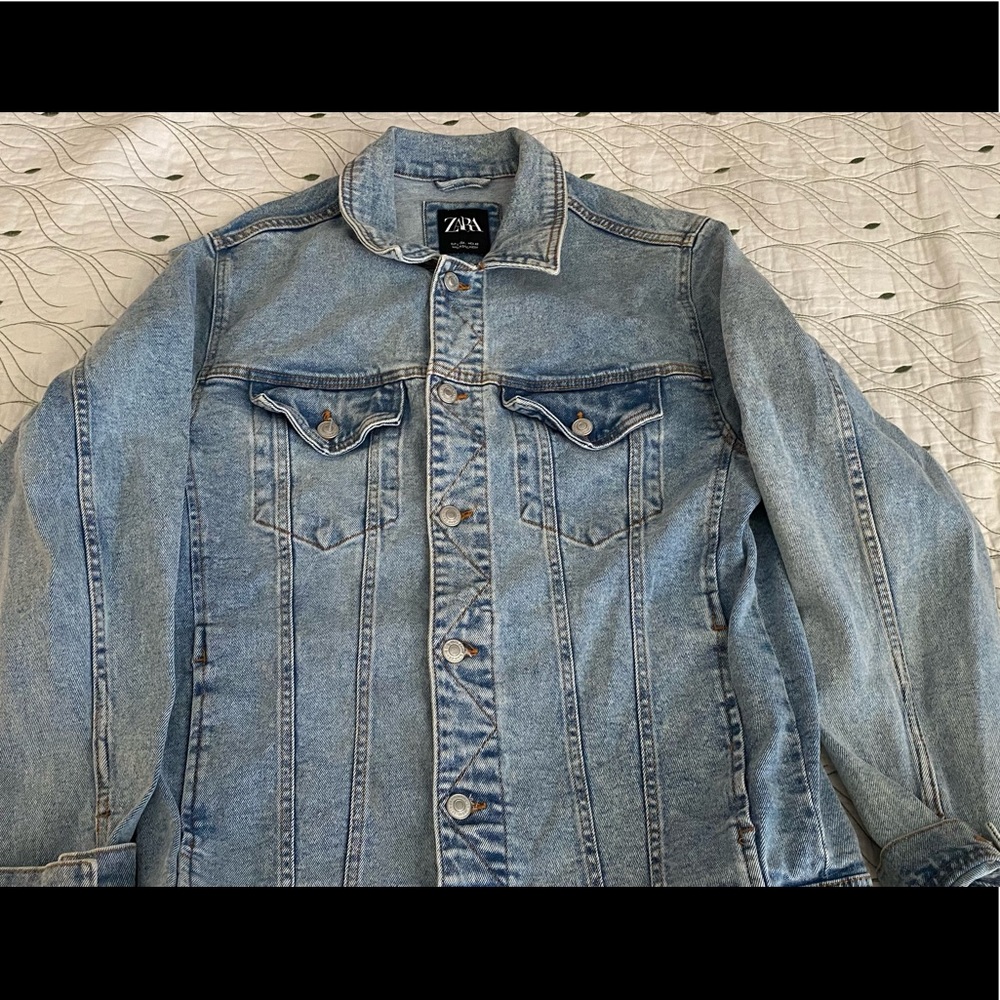 Zara denim jacket!!